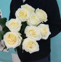 Лот: 25797136. Фото: 3. Букет из 9 роз Эквадор. Сувениры, подарки