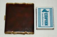 Лот: 18655642. Фото: 5. Пудреница старинная (Z130)