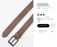 Лот: 18298031. Фото: 13. Ремень от Camel Active Nubuck...