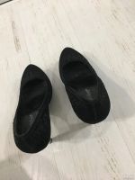 Лот: 13695653. Фото: 6. Туфли черные со стразами высокий...