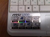 Лот: 4058463. Фото: 2. msi u100. Компьютеры, ноутбуки, планшеты