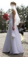 Лот: 2128159. Фото: 2. Элегантное свадебное платье. Свадебная мода