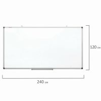 Лот: 21381261. Фото: 7. Доска магнитно-маркерная 120х240...