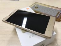 Лот: 12983899. Фото: 4. Cмартфон Xiaomi Redmi 3S золотистый