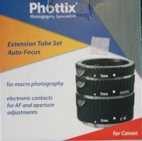 Лот: 24333943. Фото: 3. Макрокольца Phottix 3 Ring AF... Фото, видеокамеры, оптика