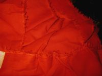 Лот: 19525970. Фото: 2. Новая ткань х/б красного цвета... Вязание, шитье
