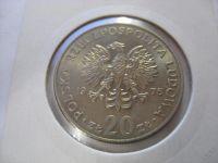 Лот: 6335949. Фото: 2. Польша, 20 злотых 1975 года. Марсель... Монеты