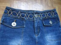 Лот: 3349186. Фото: 2. Юбка джинсовая средней длины. Женская одежда