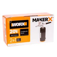 Лот: 24296452. Фото: 3. Краскопульт WORX WX742.9 20V аккумуляторный. Строительство и ремонт