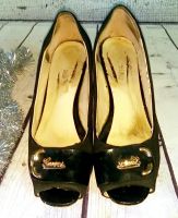 Лот: 21087740. Фото: 3. Туфли черные б/у, р.38-39. Одежда, обувь, галантерея