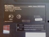 Лот: 7455859. Фото: 4. SONY Vaio SVE1713A4RB Core i3-3120M... Красноярск