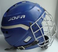 Лот: 6091617. Фото: 2. Шлем хоккейный Jofa синий. Обмундирование и экипировка