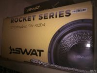 Лот: 13324520. Фото: 2. Саб+усилитель SWAT. Автозвук