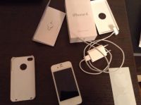 Лот: 6753053. Фото: 3. Продам iPhone 4 8gb white в идеальном... Красноярск