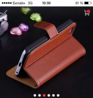 Лот: 5888483. Фото: 3. Чехол-визитница на IPhone 4,4s. Смартфоны, связь, навигация