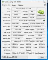 Лот: 8493740. Фото: 5. ZOTAC GeForce GTX465 косячная
