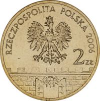 Лот: 5905094. Фото: 2. Польша 2006 2 злотых город Kalisz... Монеты