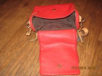 Лот: 4973836. Фото: 3. Сумочка дамская красная. Одежда, обувь, галантерея