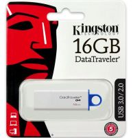 Лот: 3774039. Фото: 2. Флешка USB 16 ГБ Kingston Data... Носители информации