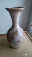 Лот: 13500170. Фото: 2. Керамическая ваза старенькая. Антиквариат