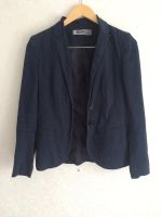 Лот: 10642041. Фото: 2. Пиджак Stradivarius темно-синий. Женская одежда