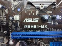 Лот: 25625526. Фото: 2. Мат. плата ASUS P8H61-MX/LGA1155... Комплектующие