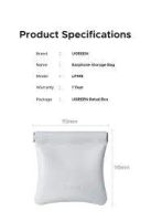 Лот: 25889265. Фото: 4. Чехол UGREEN LP918 (55954) Earphones... Красноярск