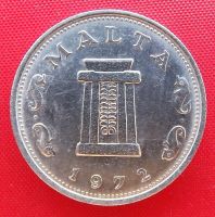 Лот: 18896442. Фото: 2. (№2904/LF) 5 центов 1972 (Мальта... Монеты