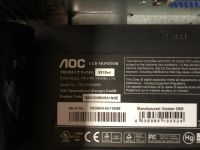 Лот: 19900089. Фото: 2. Монитор AOC 18.5". Мониторы, проекторы