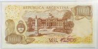 Лот: 20973528. Фото: 2. Аргентина 1000 песо 1983 ПРЕСС. Банкноты