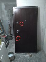 Лот: 15508376. Фото: 2. Дверь металлическая / 106×210... Двери, окна, фурнитура