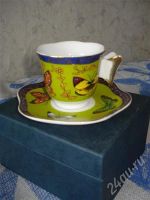 Лот: 661745. Фото: 3. подарок! (чашка+блюдце+красивая...