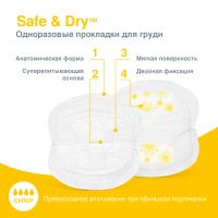 Лот: 23716604. Фото: 3. Медела прокладки на грудь одноразовые... Красота и здоровье