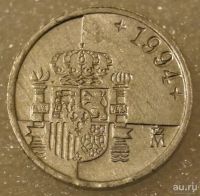 Лот: 8017187. Фото: 2. 1 песета 1994 Испания. Монеты