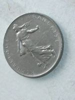 Лот: 8326759. Фото: 4. Монета 1 франк один Франция 1969... Красноярск