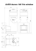 Лот: 8404322. Фото: 6. Печь Grill’D Aurora 160 Trio window...