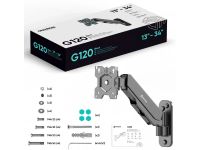 Лот: 25724261. Фото: 6. Кронштейн Onkron G120 черный