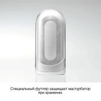 Лот: 24377766. Фото: 2. Мастурбатор Tenga Flip Zero, белый. Интимные товары