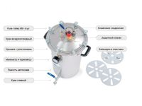 Лот: 19691312. Фото: 5. Автоклав Fansel 2, 20л