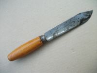 Лот: 19088723. Фото: 3. Нож ножик кухонный сталь деревянная... Домашний быт