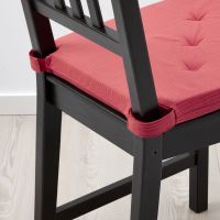 Лот: 17222717. Фото: 2. Подушка на стул, красный IKEA... Кухонная мебель