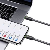 Лот: 25794336. Фото: 3. Кабель USAMS Type-C-->Lightning... Смартфоны, связь, навигация