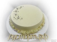 Лот: 9295374. Фото: 2. Муссовый торт . Покрыт шоколадным... Кондитерские изделия, конфеты