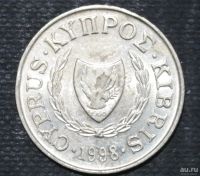 Лот: 13748043. Фото: 2. Экзотика с рубля (18282) Кипр. Монеты