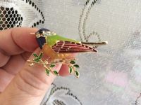 Лот: 13049498. Фото: 3. Брошь Птичка на веточке. Красноярск