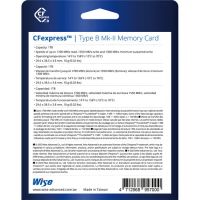 Лот: 22032355. Фото: 3. Карта памяти Wise Cfexpress B... Компьютеры, оргтехника, канцтовары