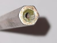 Лот: 24558207. Фото: 2. Стойка шестигранник стальная. Аксессуары