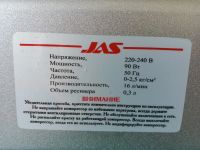 Лот: 23456523. Фото: 4. Компрессор JAS 1207 с ресивером... Красноярск