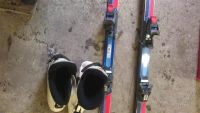 Лот: 2301191. Фото: 3. Горные лыжи с креплениями и ботинки. Спортивные товары