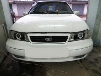 Лот: 6394040. Фото: 2. Гладкие стекла фар Daewoo Nexia... Автозапчасти